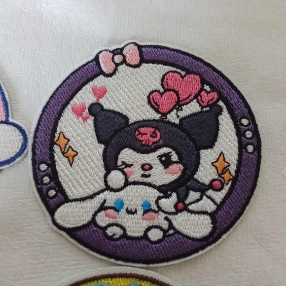Hello Kitty Iron On Patches 4 Pack Cinnamoroll Kuromi Shirt Backpack Patches - Picture 3 of 13